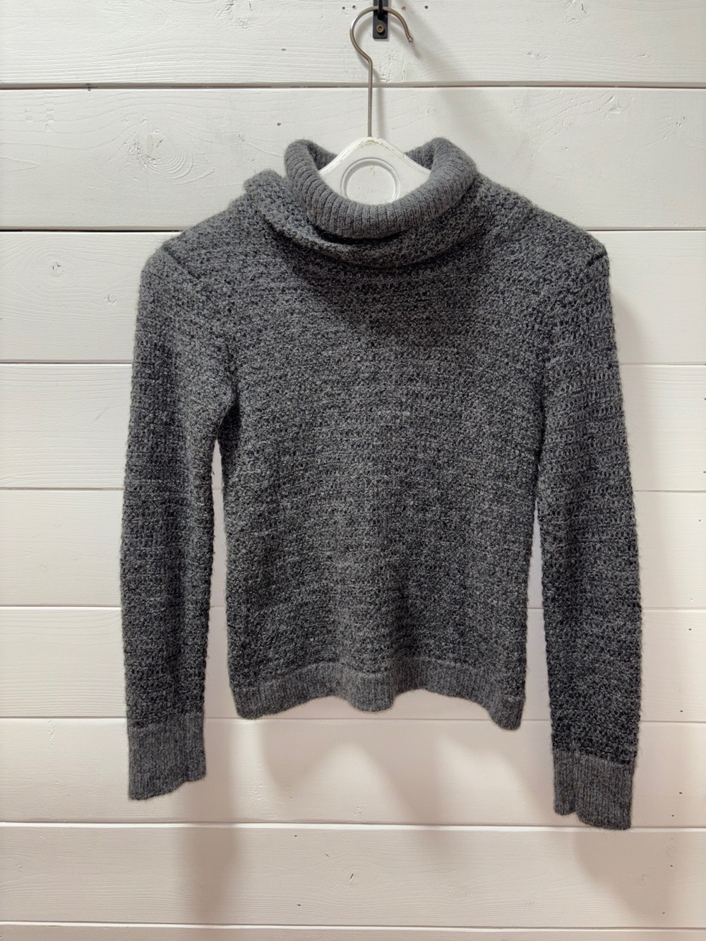 Anntarah Baby Alpaca & Organic Cotton Turtleneck Sweater – Size S - Picture 10 of 10
